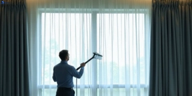 Commercial curtain steam cleaning service maidstone-vic hotels offices