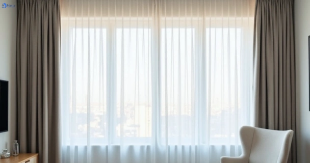 Freshly steam cleaned curtains in maidstone-vic QLD